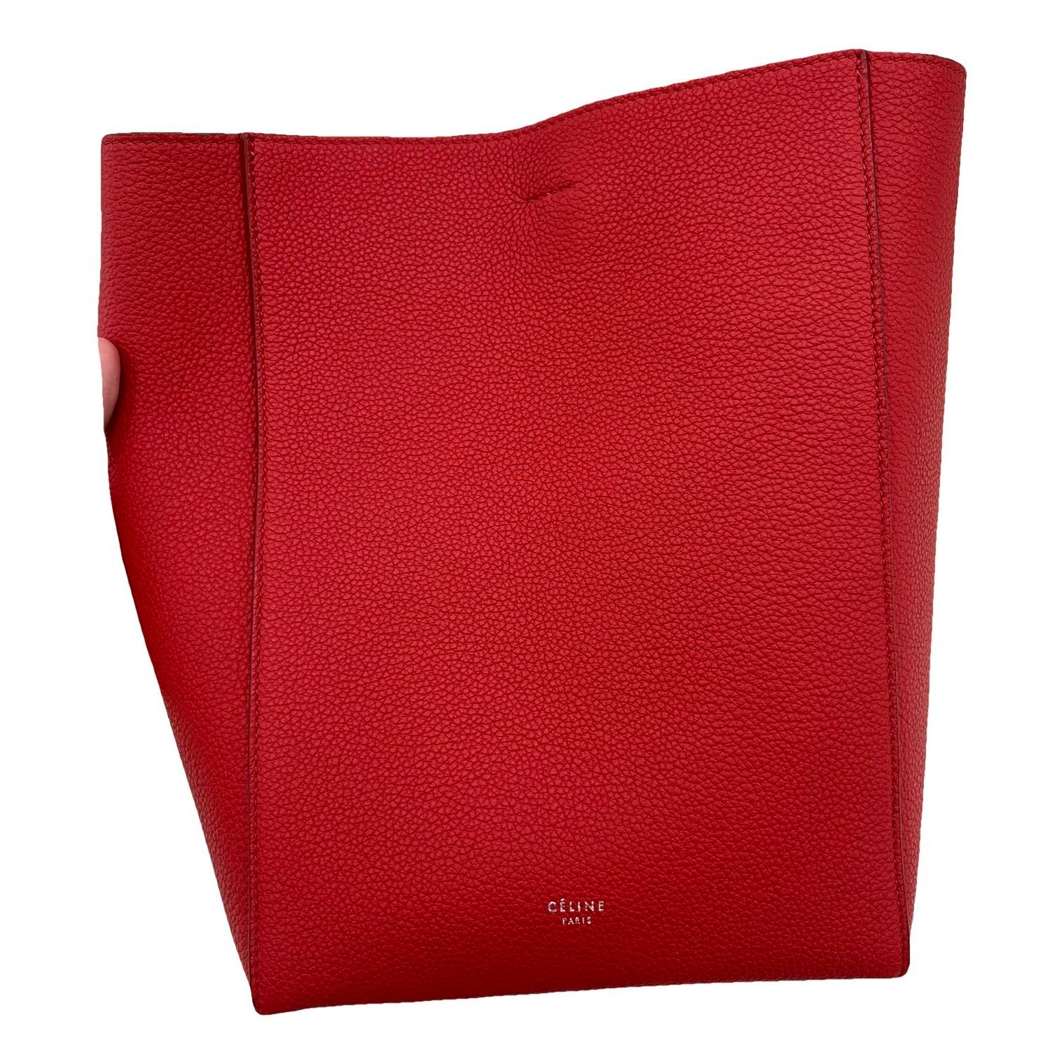 Seau Sangle leather tote