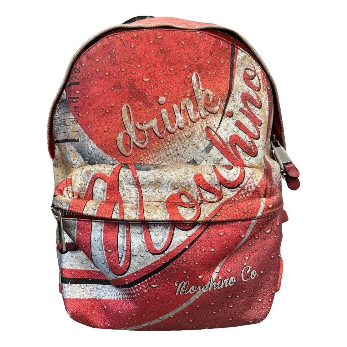 Leather backpack