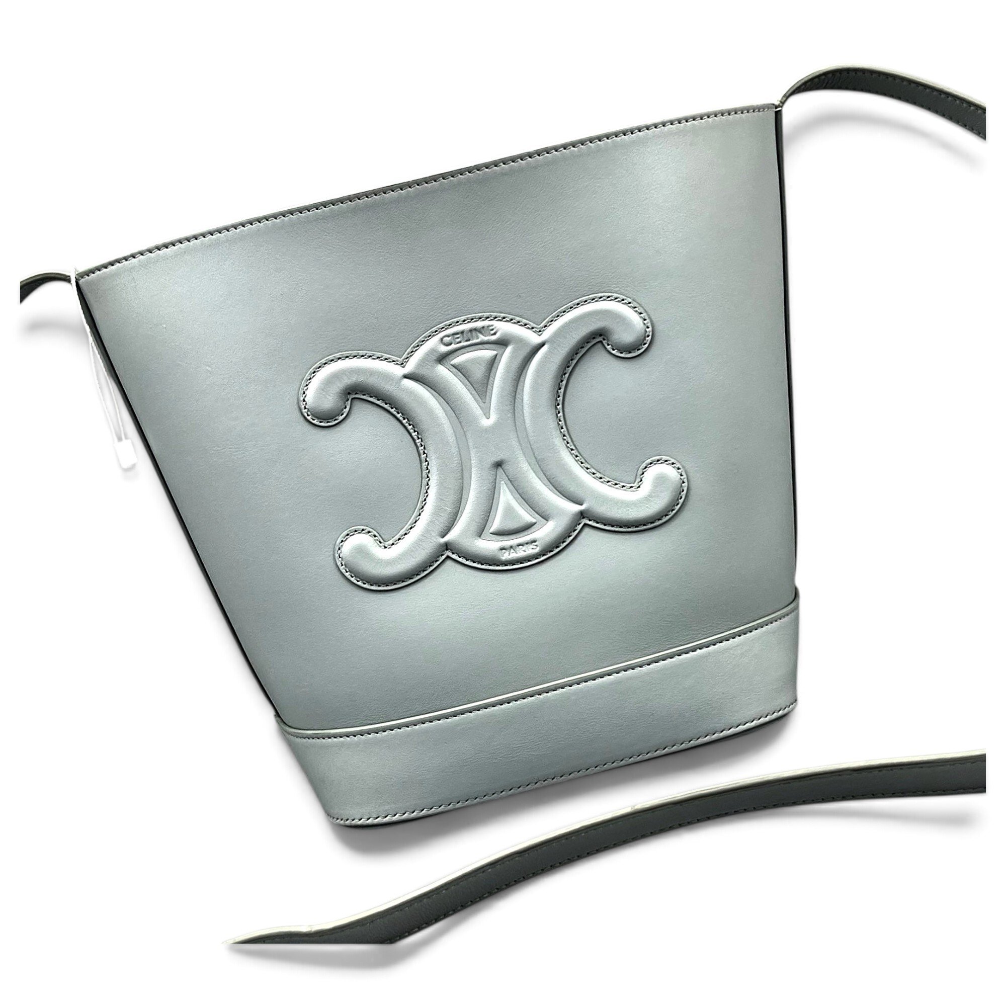 SAC SEAU leather handbag