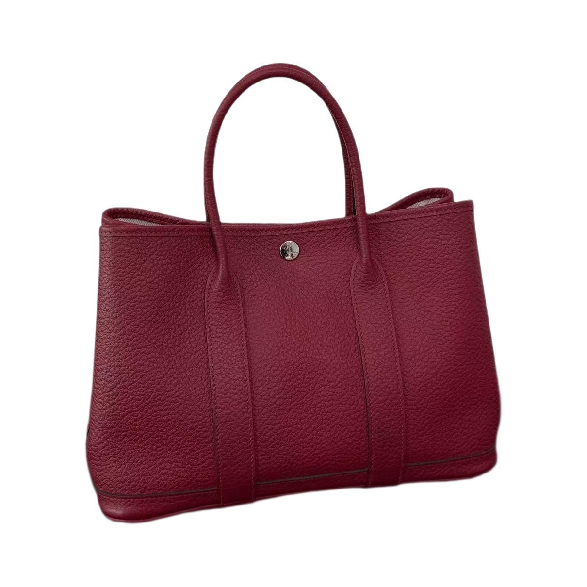 Garden Party leather handbag