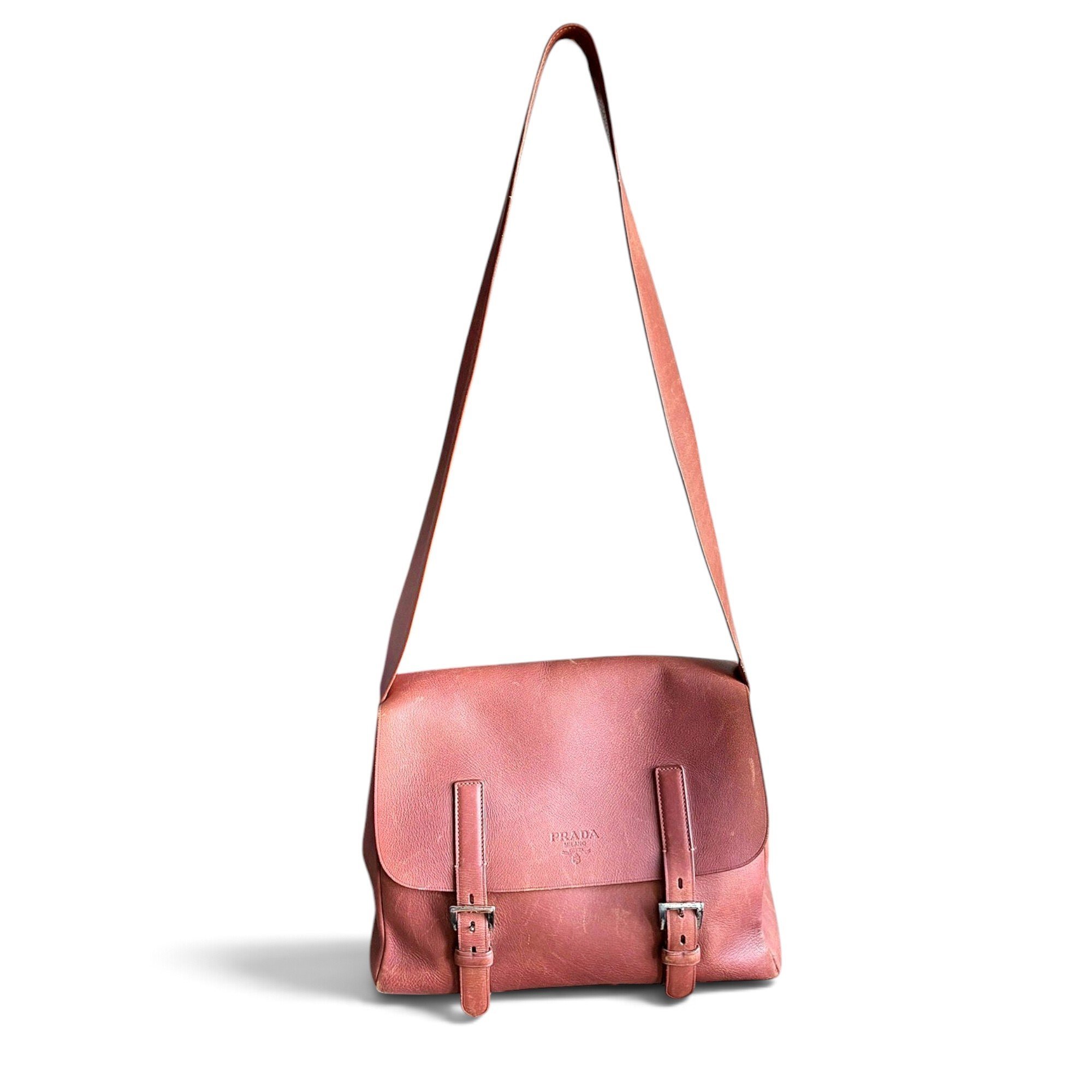 Prada Leather crossbody bag