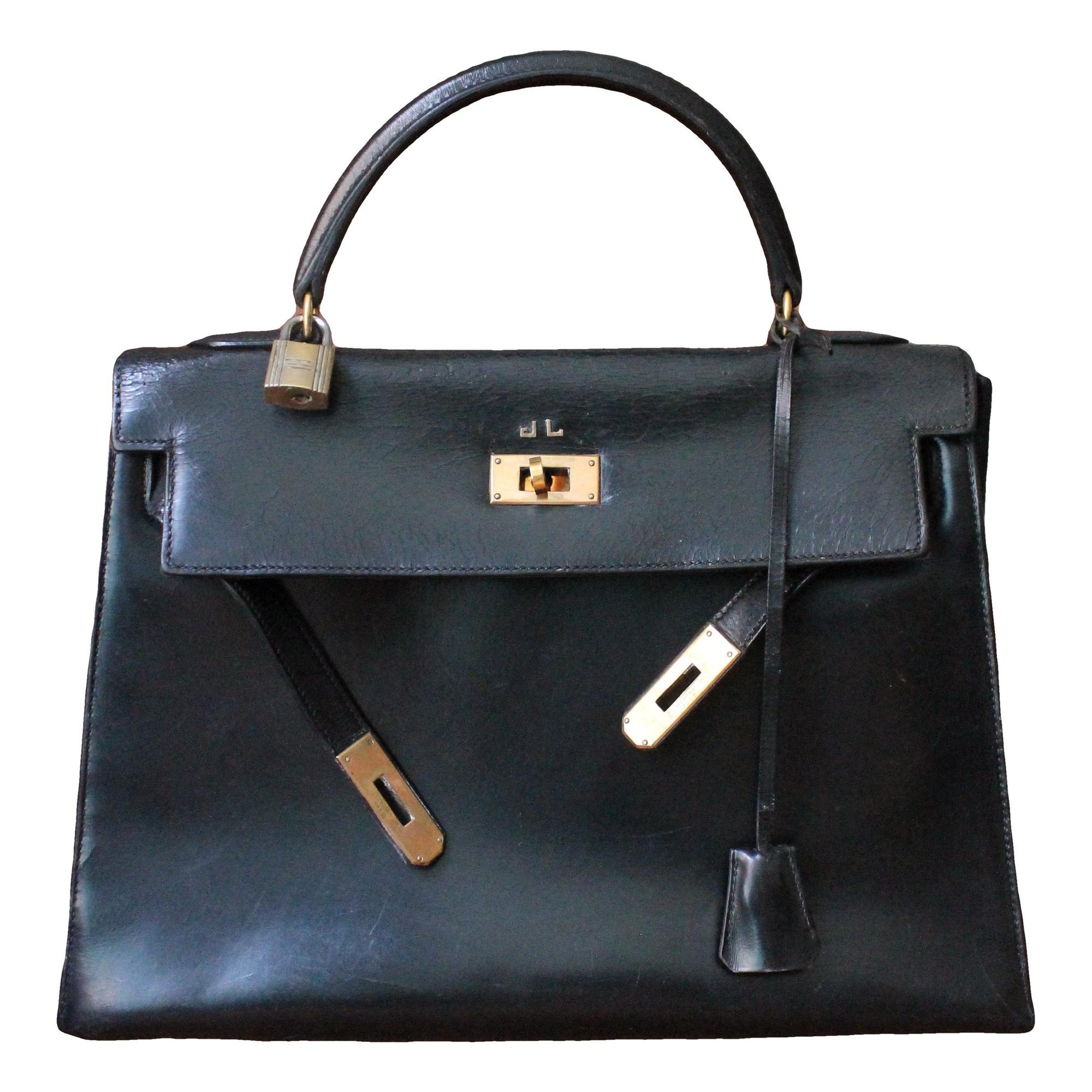 Kelly 32 leather handbag
