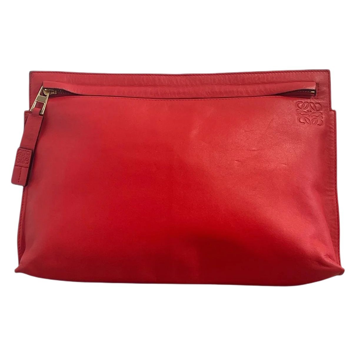 Anagram leather handbag