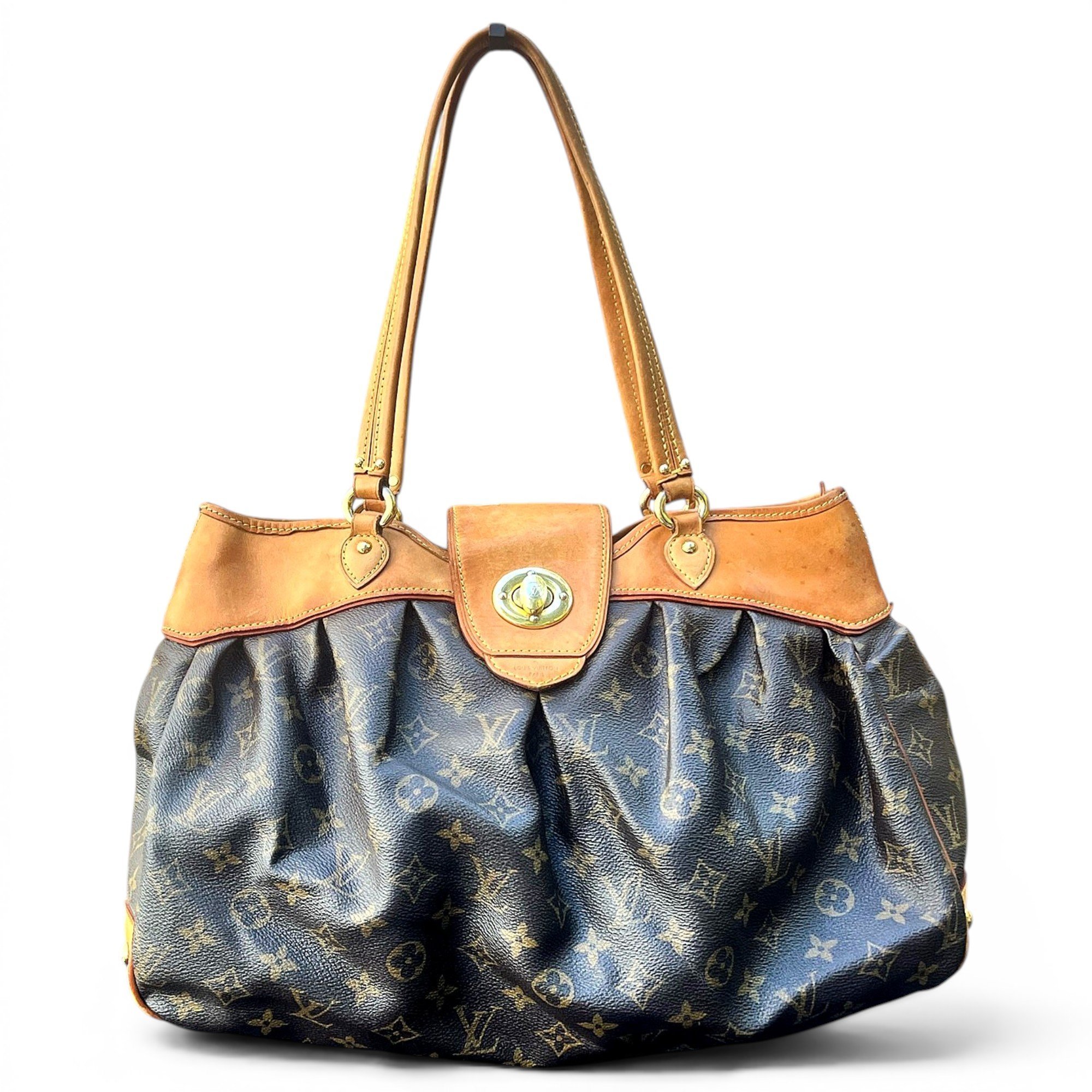 Galliera leather handbag