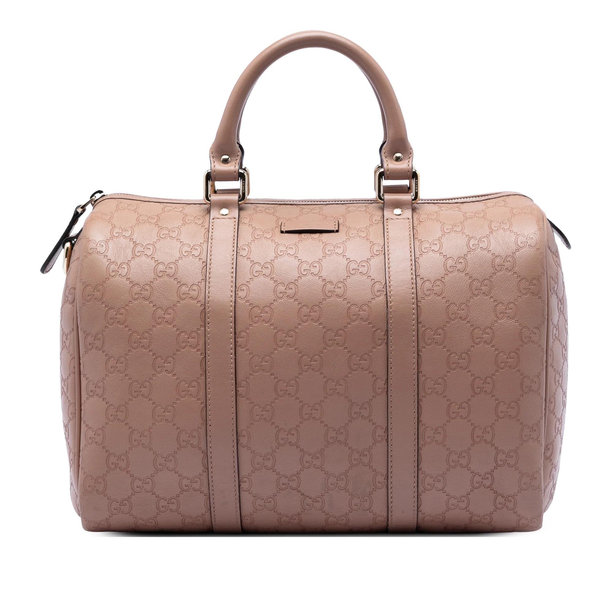 Boston pony-style calfskin handbag