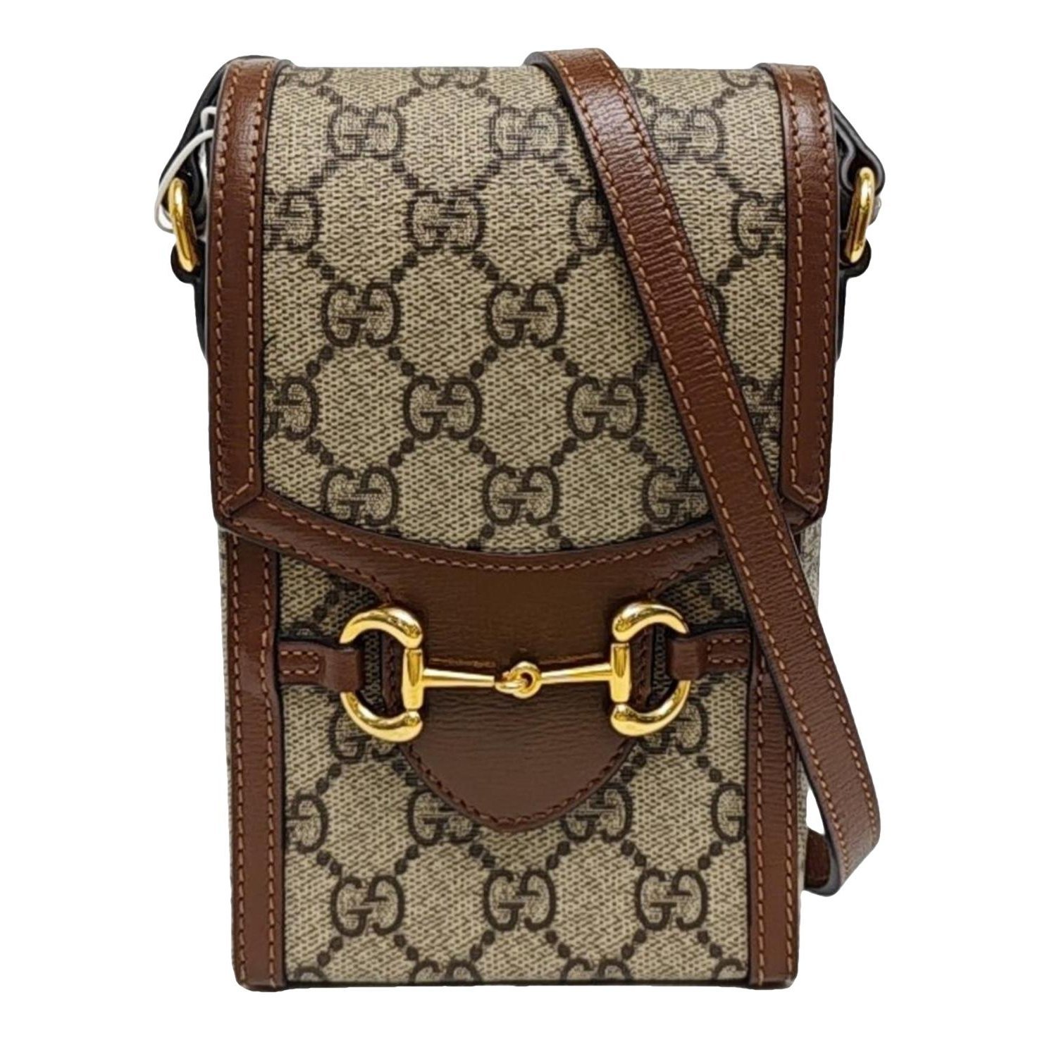Handle Horsebit 1955 leather handbag