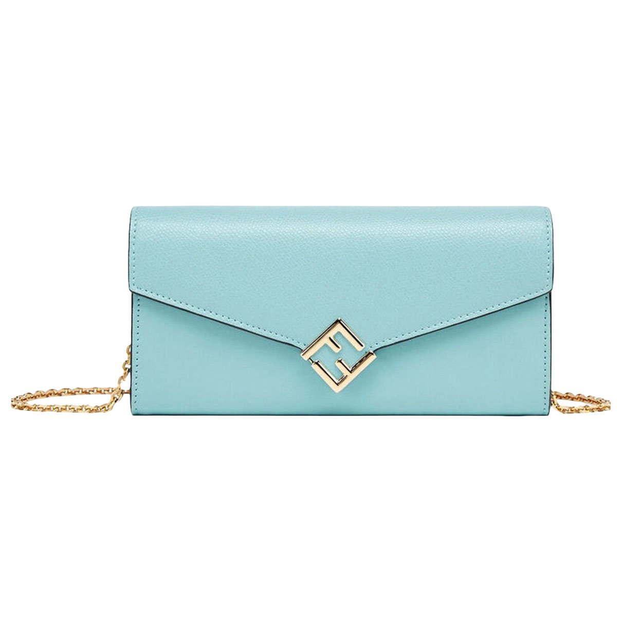 Wallet On Chain leather crossbody bag