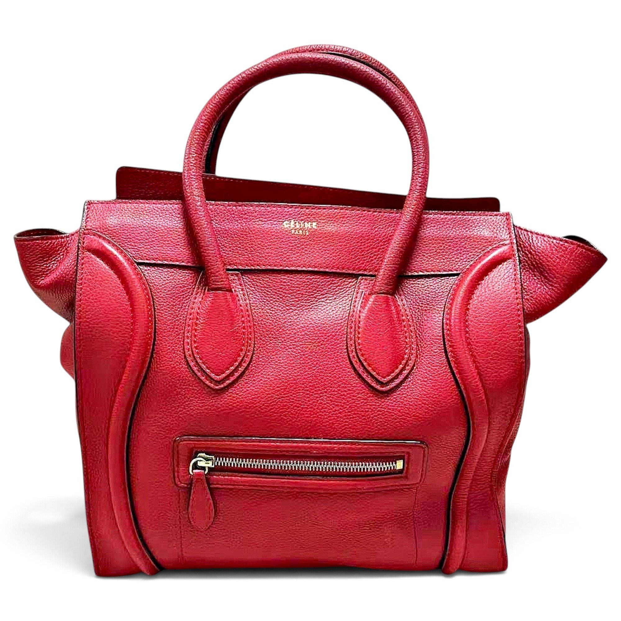 Luggage leather handbag
