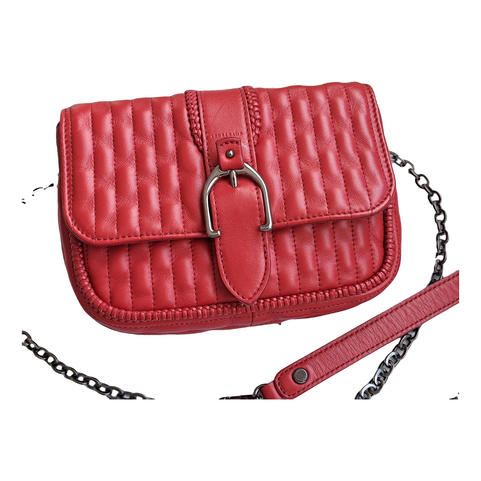 Longchamp Amazone leather crossbody bag