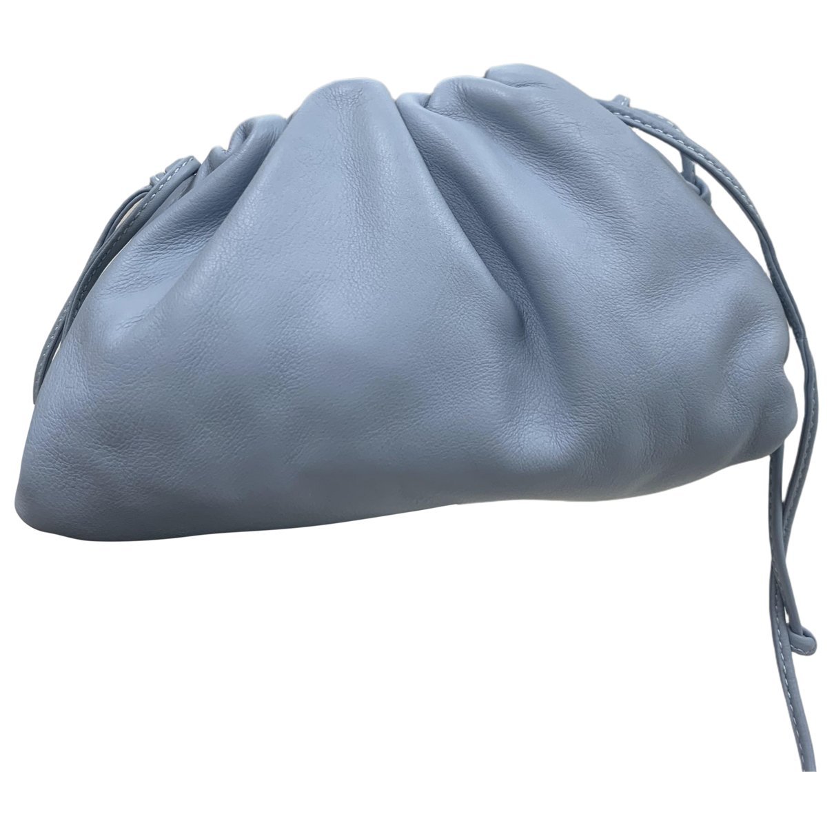 Pouch leather handbag