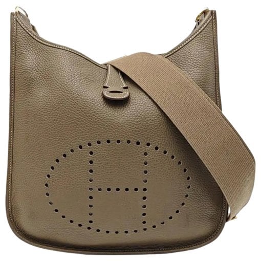 Evelyne leather crossbody bag