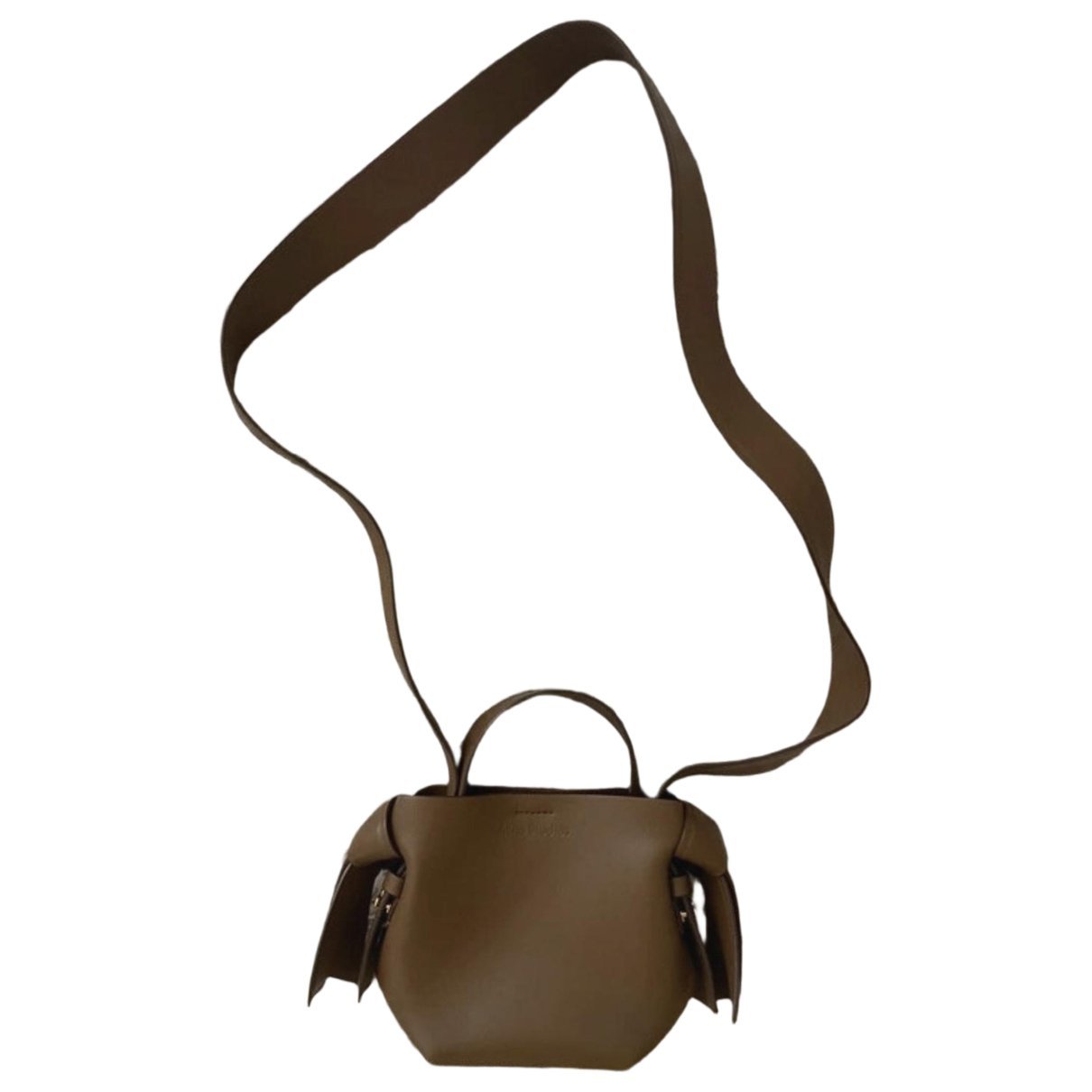 Musubi leather handbag
