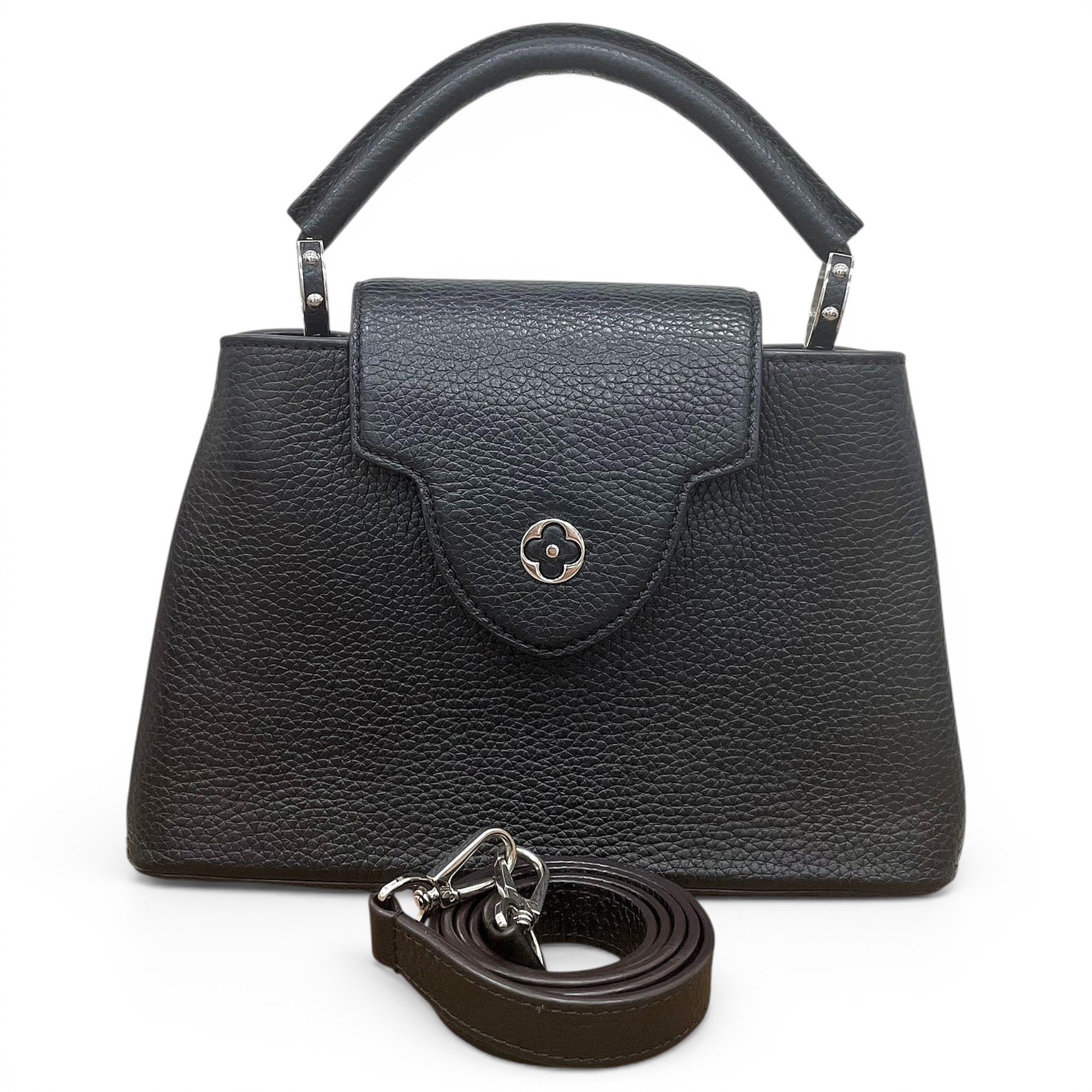 Capucines leather handbag