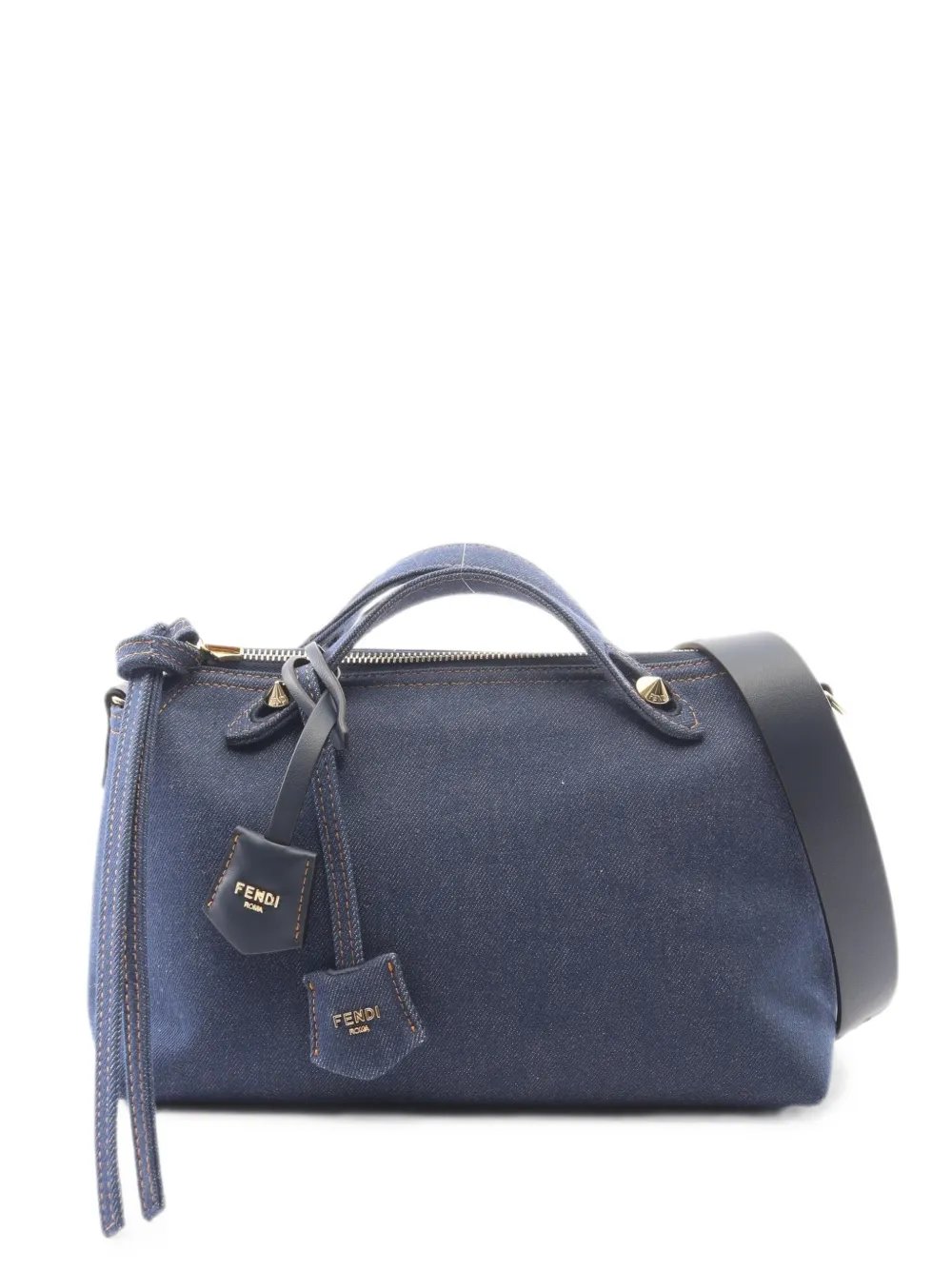 Fendi 2020s medium By The Way Soft denim tote bag