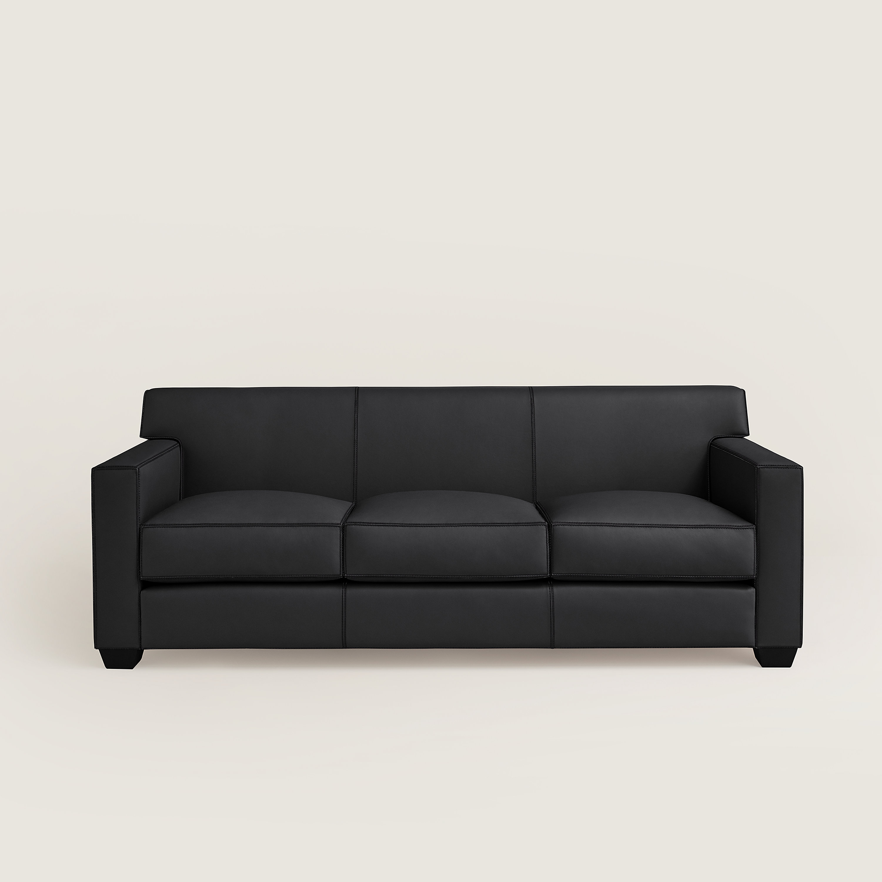 Reeditions J.-M. Frank par Hermès Comfortable 3-seater sofa