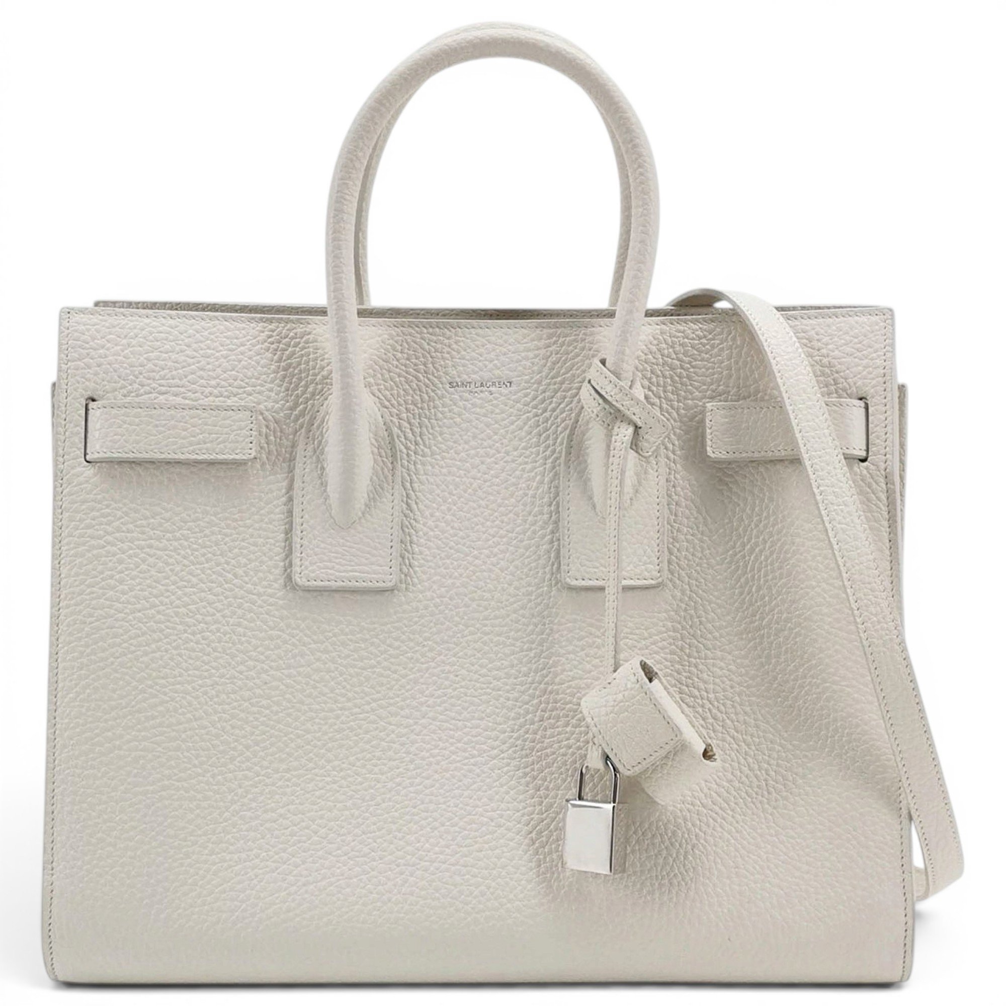 Saint Laurent Sac de Jour leather handbag