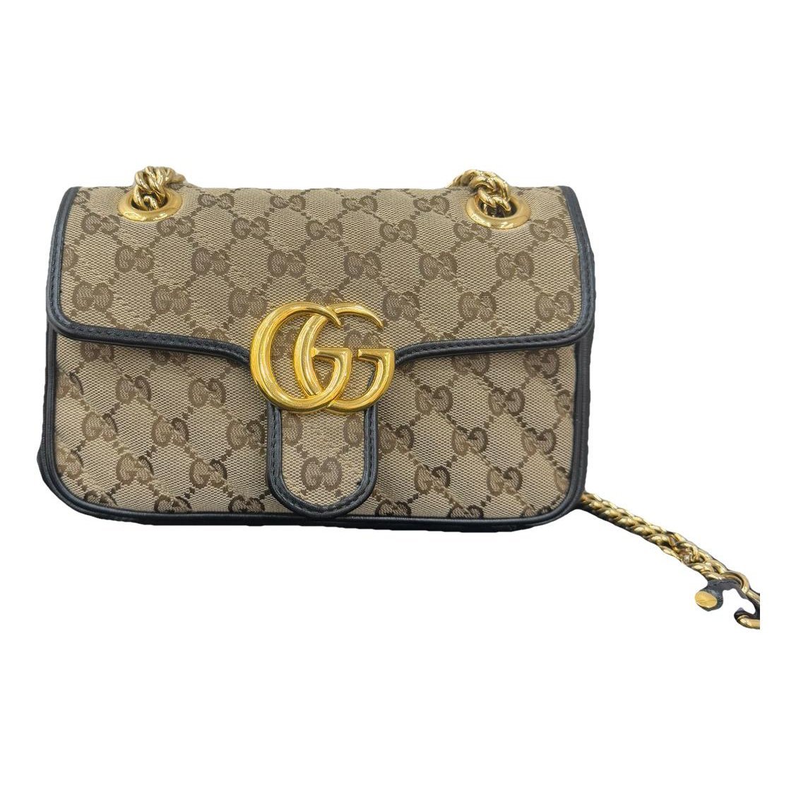 GG Marmont Flap leather handbag