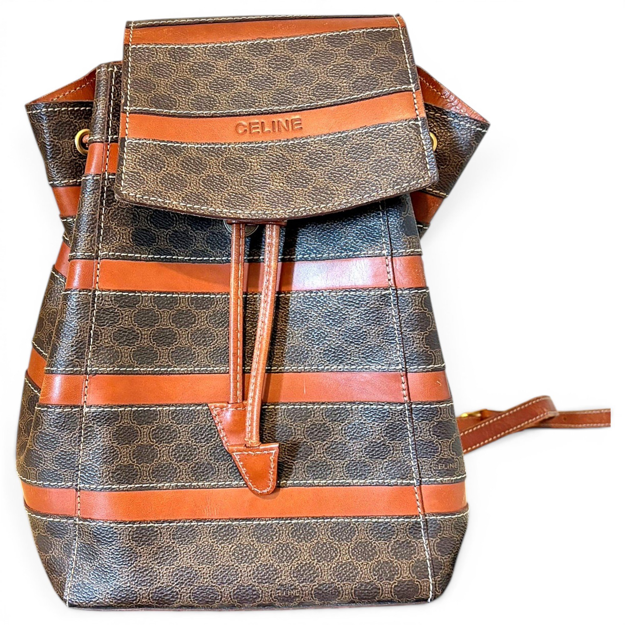 Leather satchel