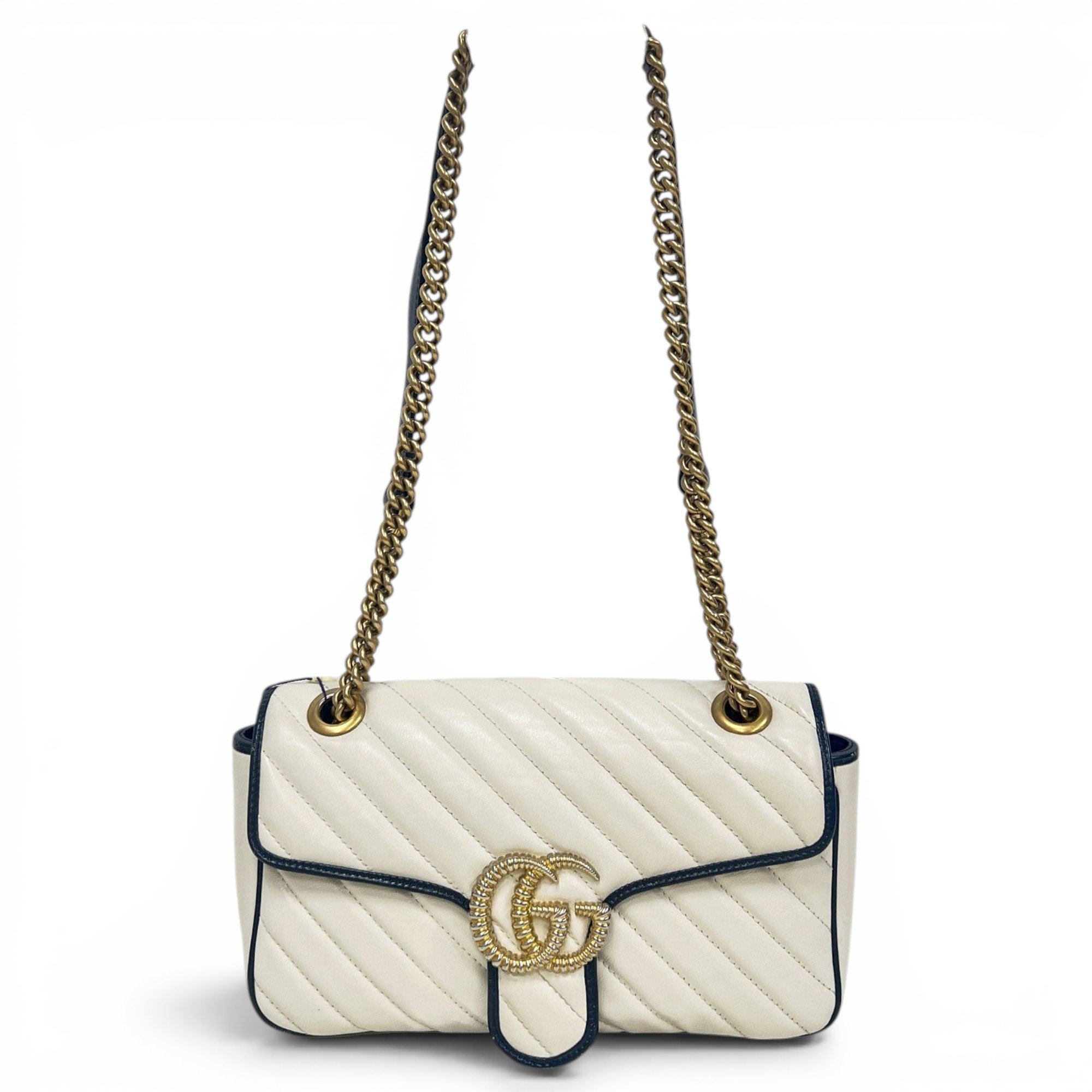GG Marmont Flap leather crossbody bag