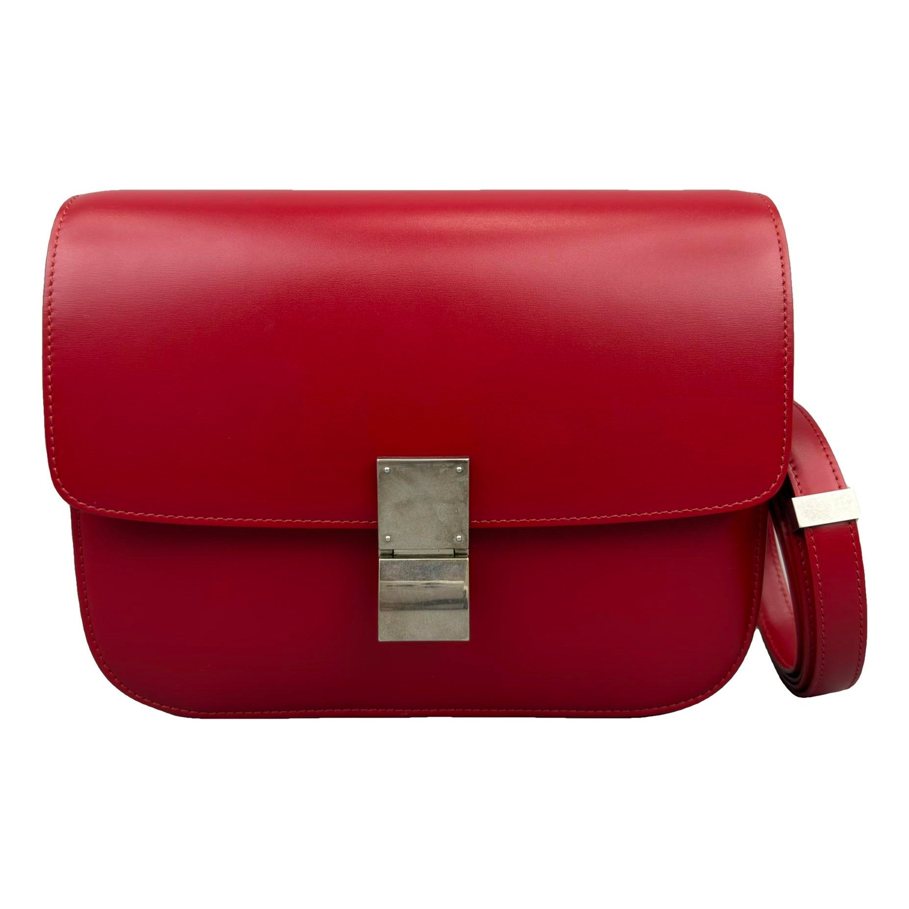 Classic leather handbag