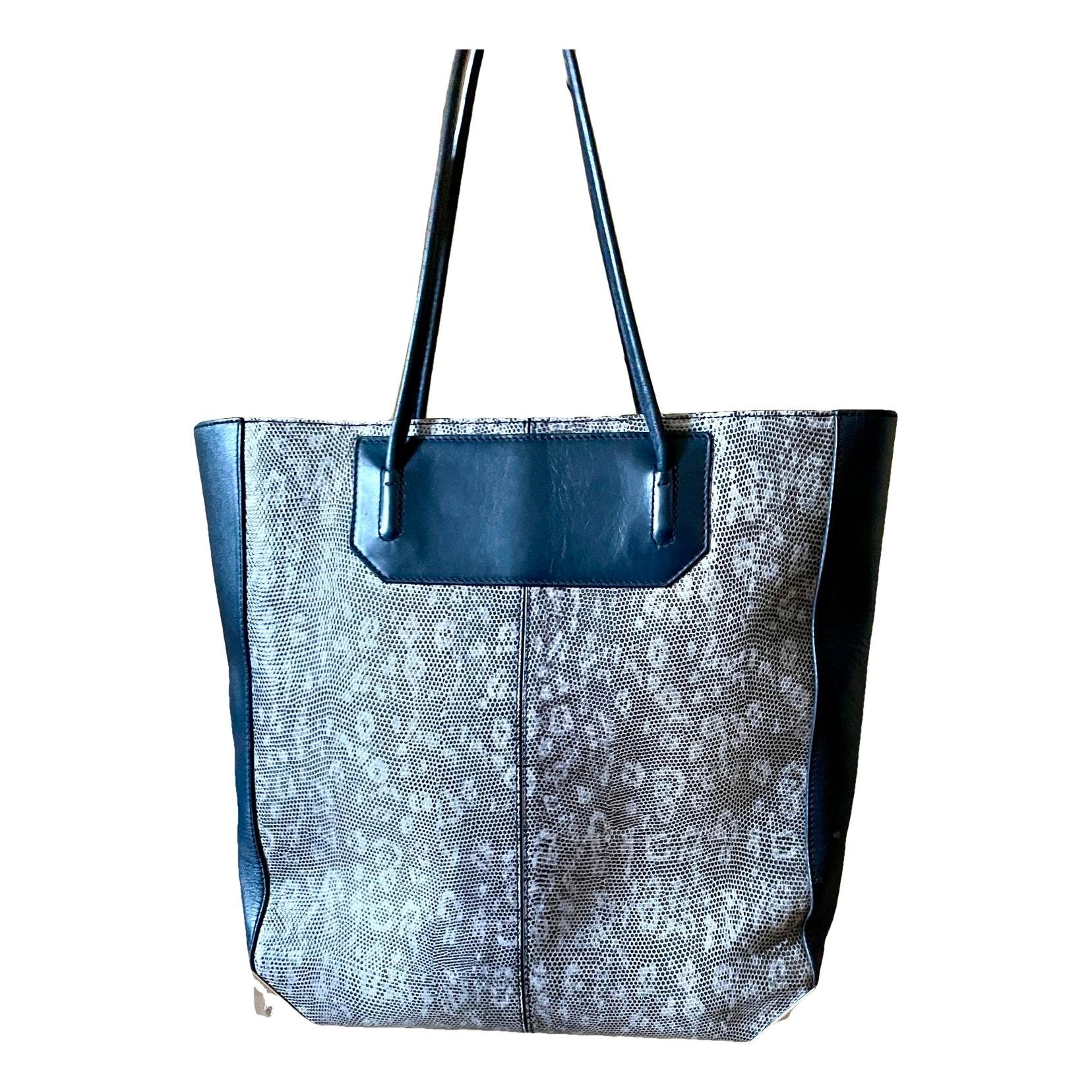 Prisma leather handbag