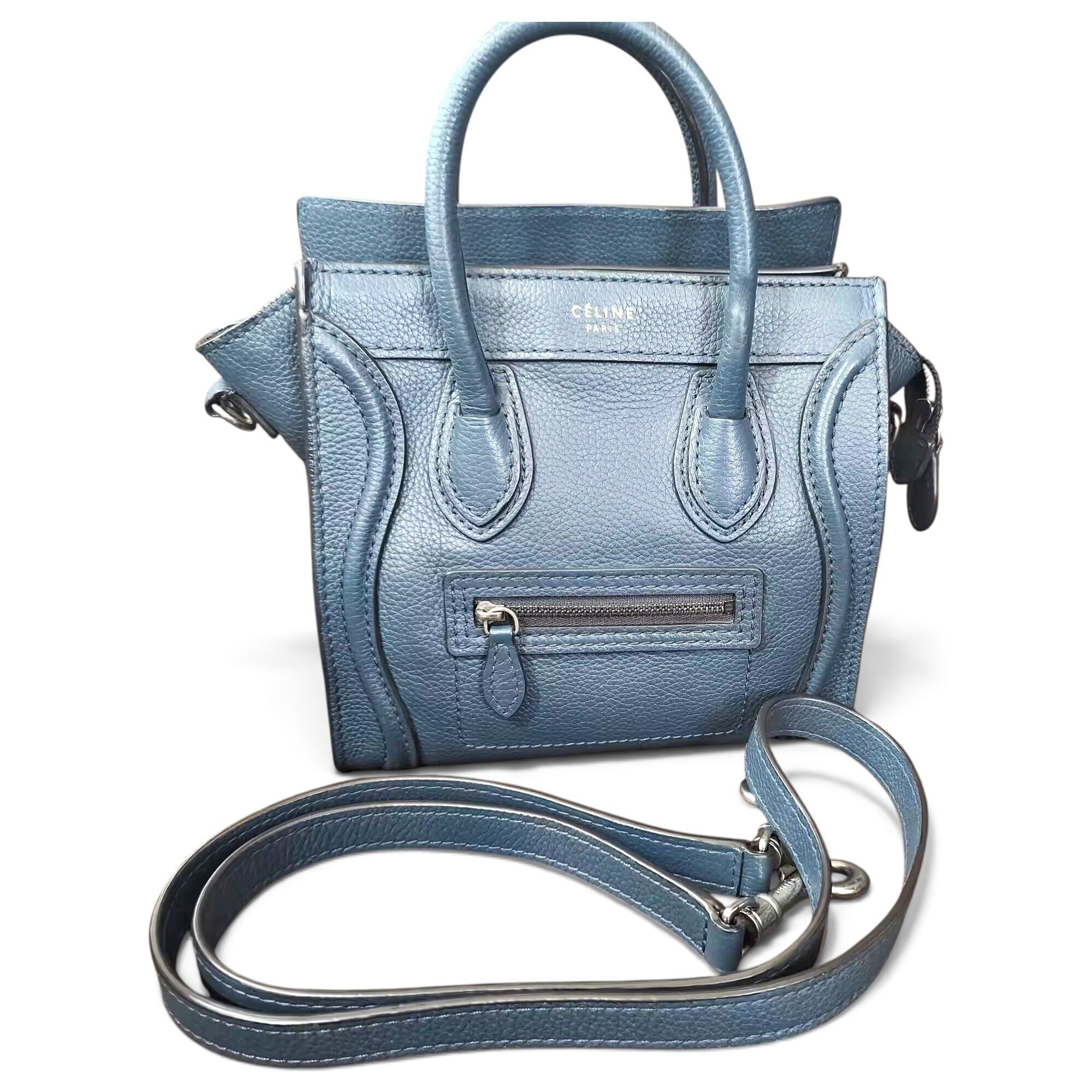 Nano Luggage leather handbag