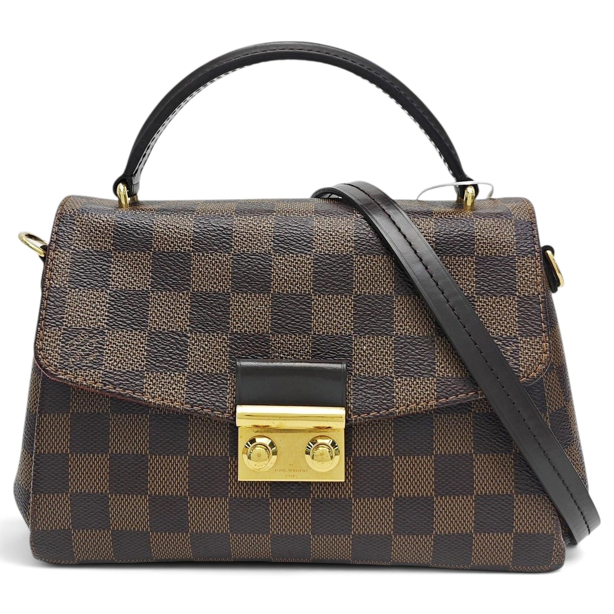 Croisette leather handbag