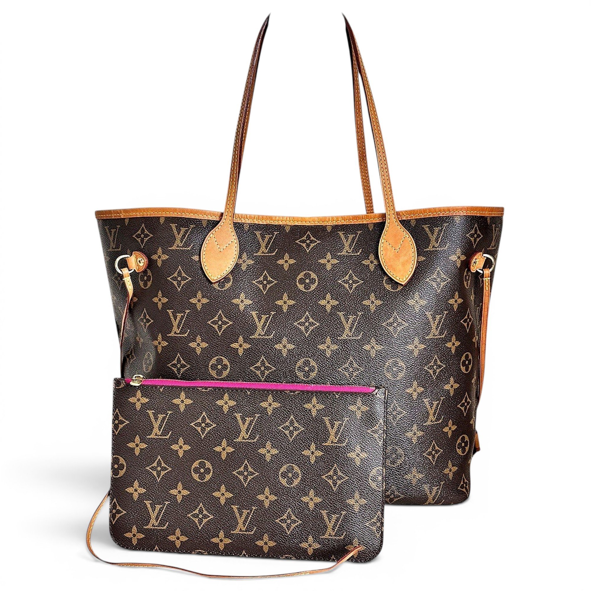 Neverfull leather tote