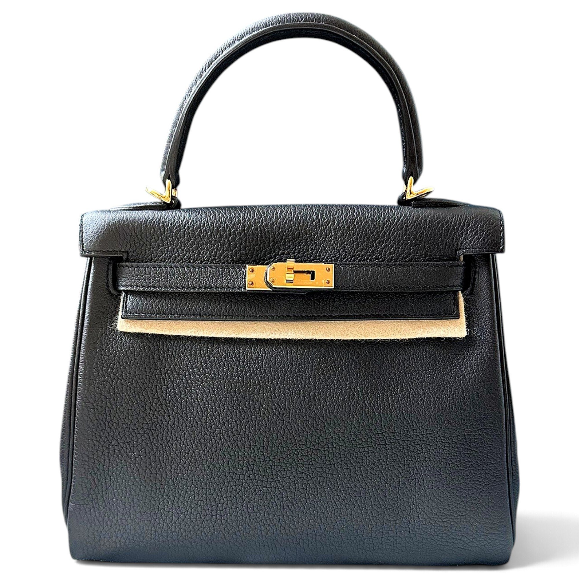 Kelly 25 leather handbag