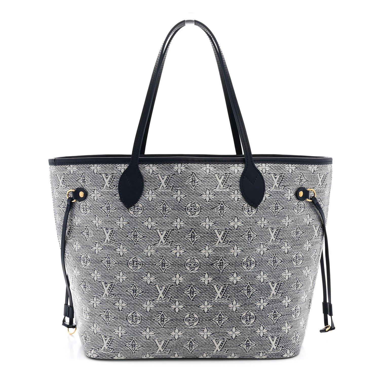 Louis Vuitton Monoglam Neverfull MM Blue