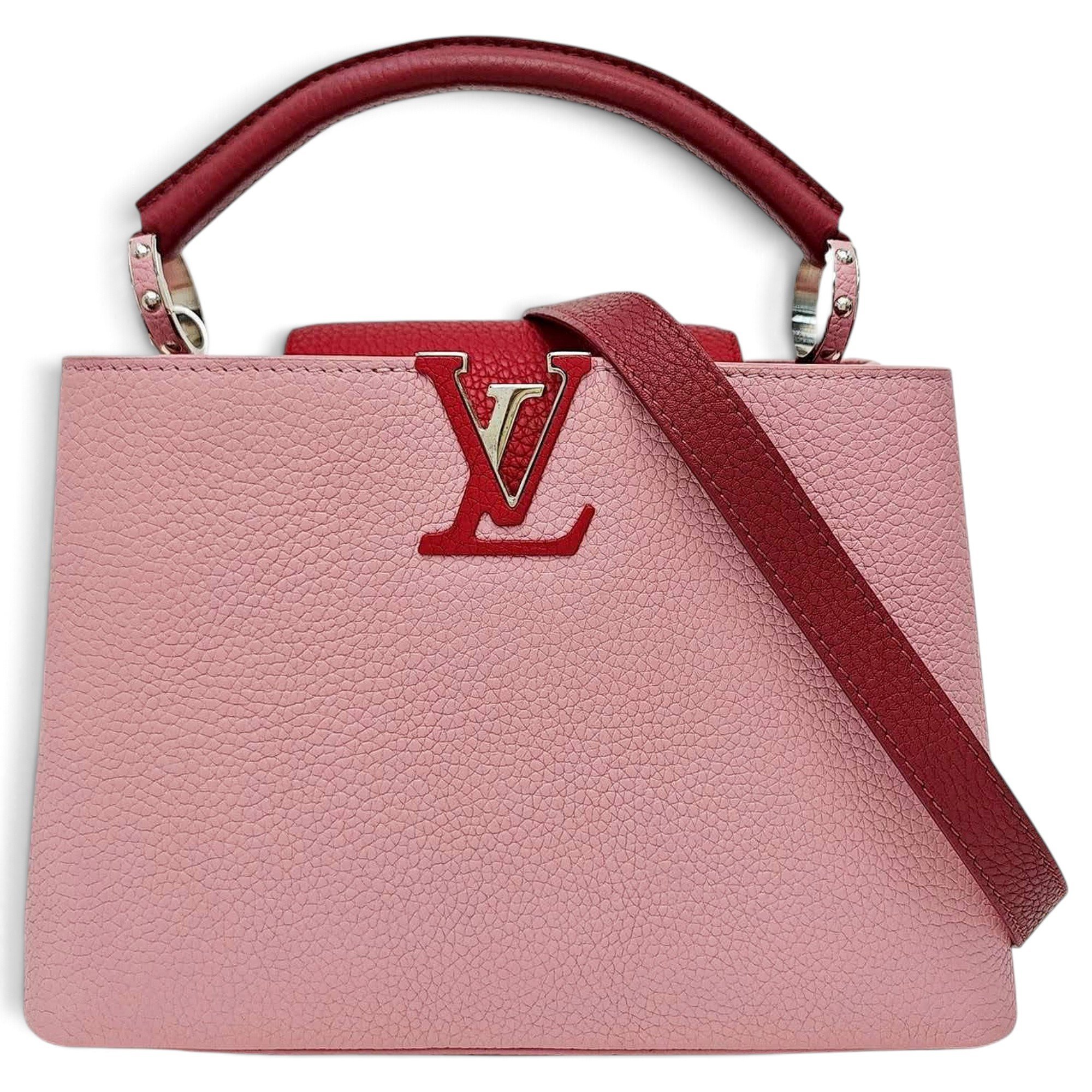 Capucines leather handbag