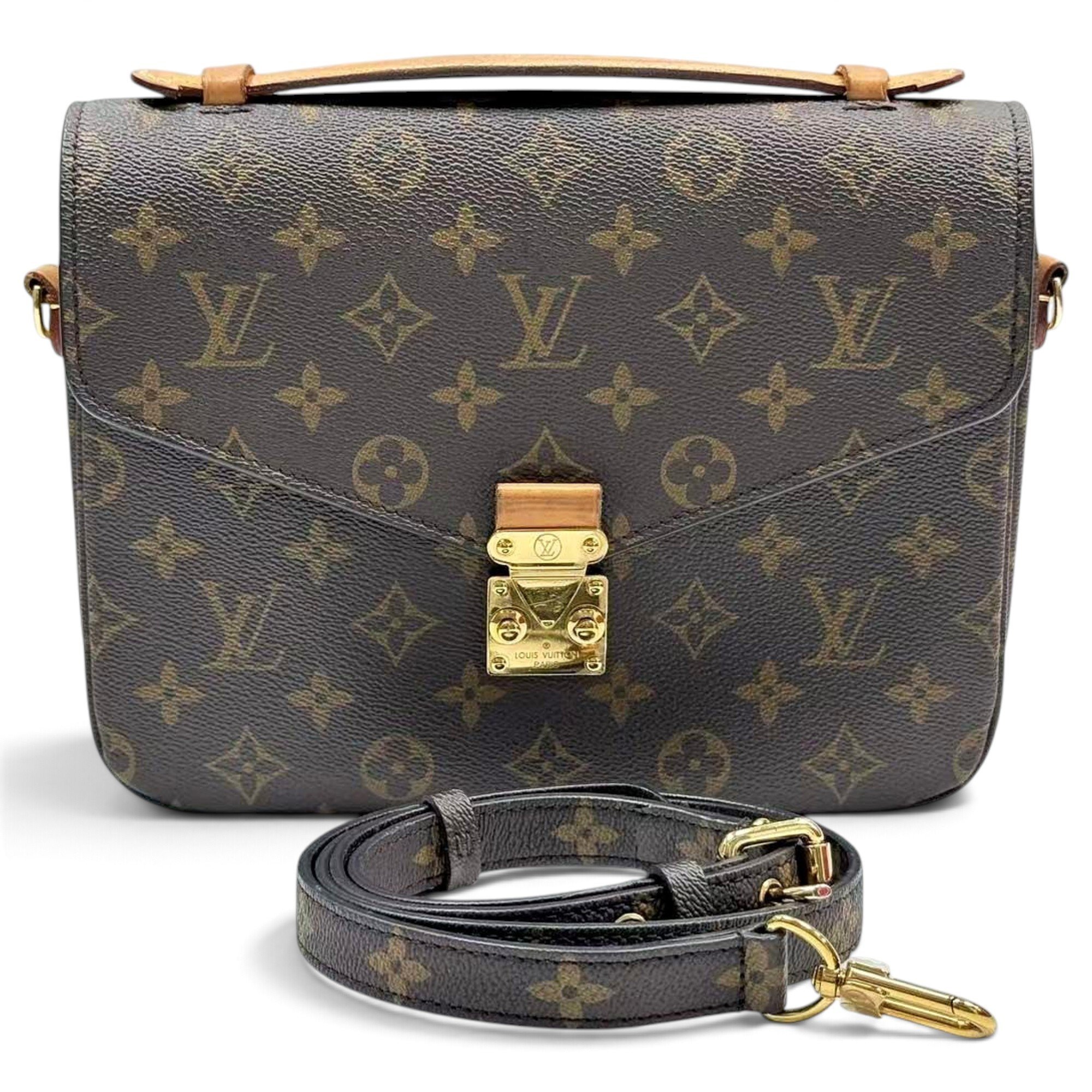 Metis leather handbag