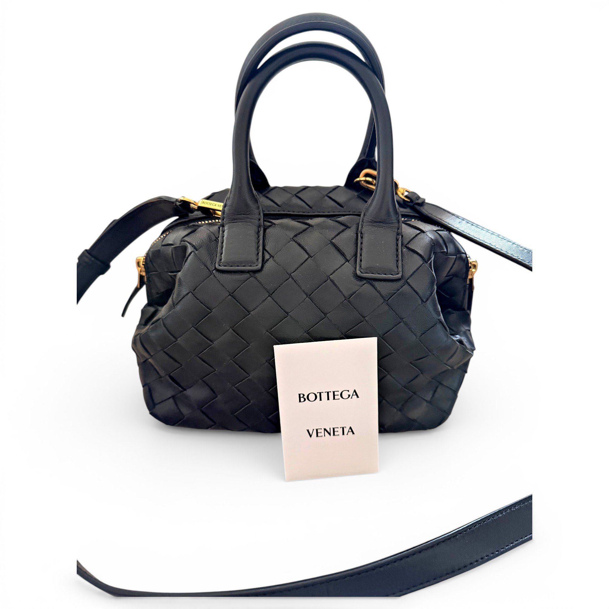 Leather handbag