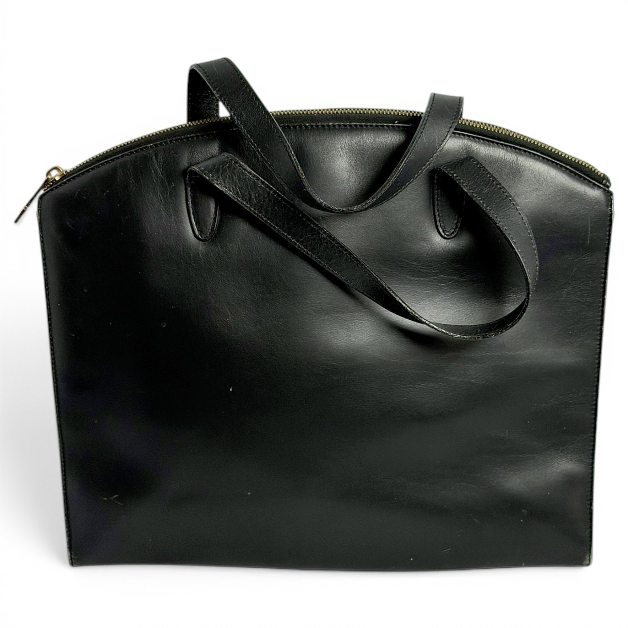 Leather satchel