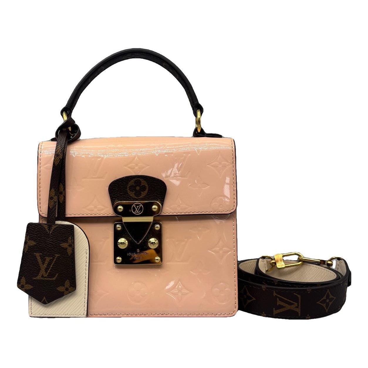 Spring street leather handbag