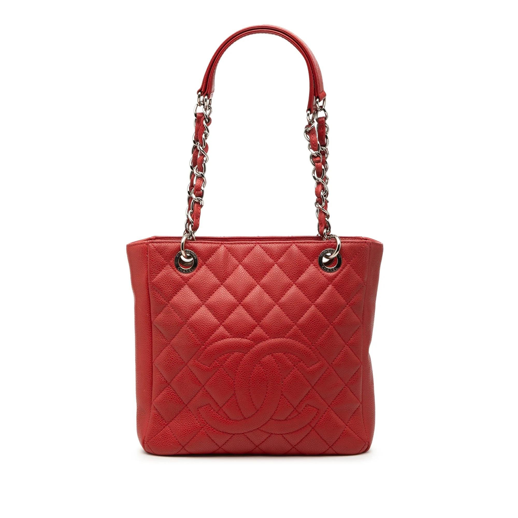 Petite Shopping Tote leather tote