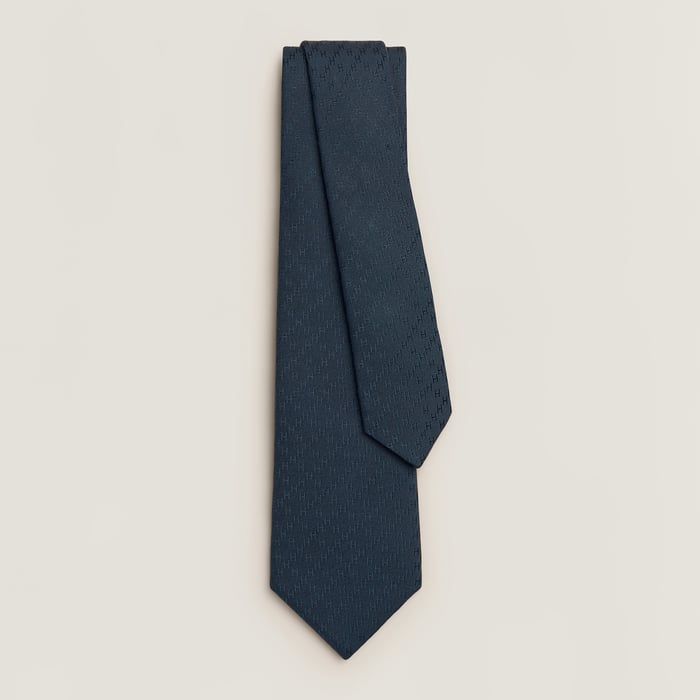 Marine Faconnee New H Tie