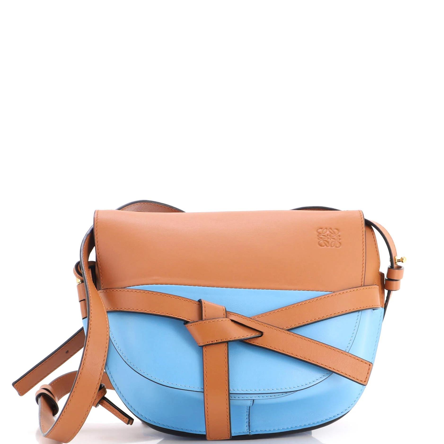 Leather crossbody bag