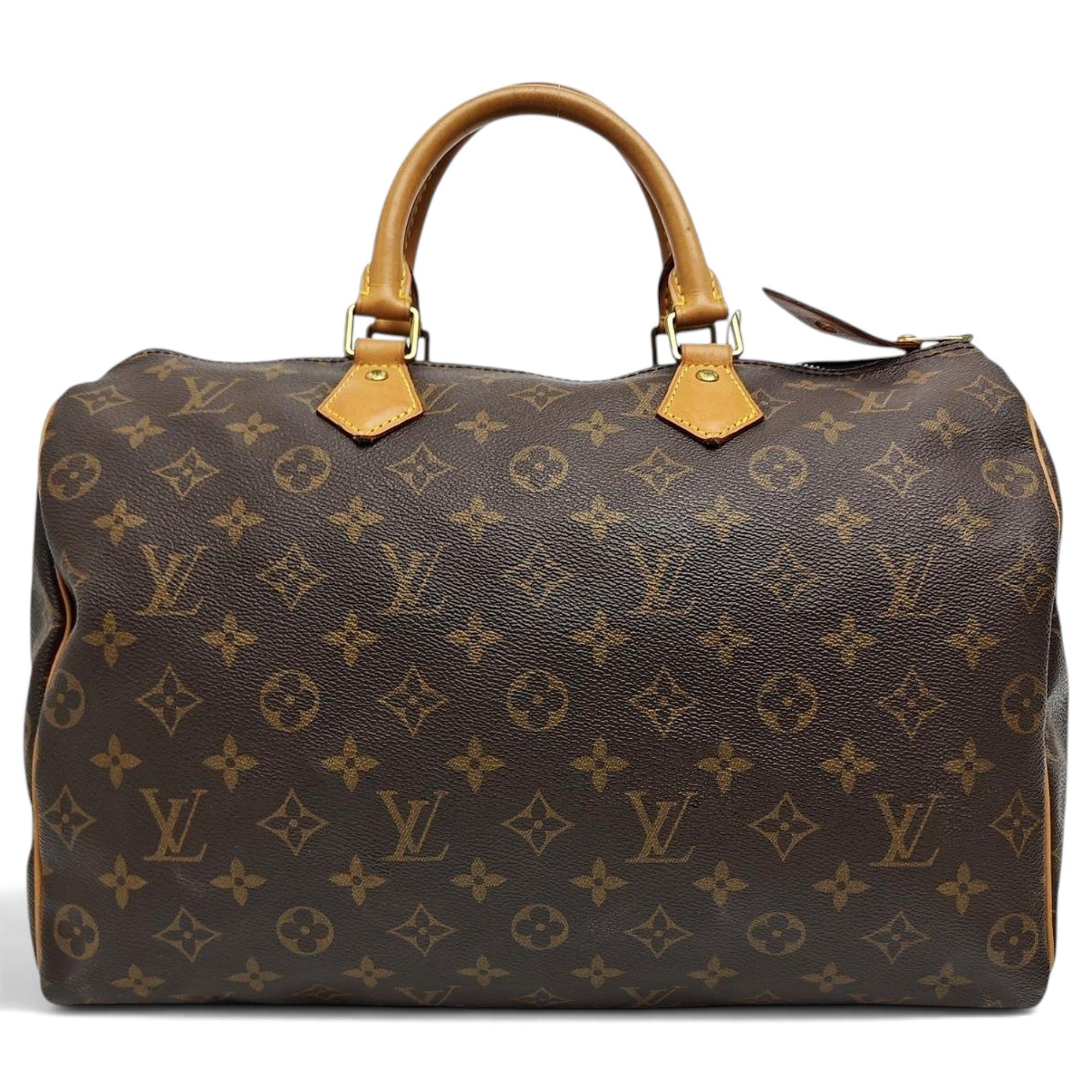 Nano Speedy / Mini HL leather handbag
