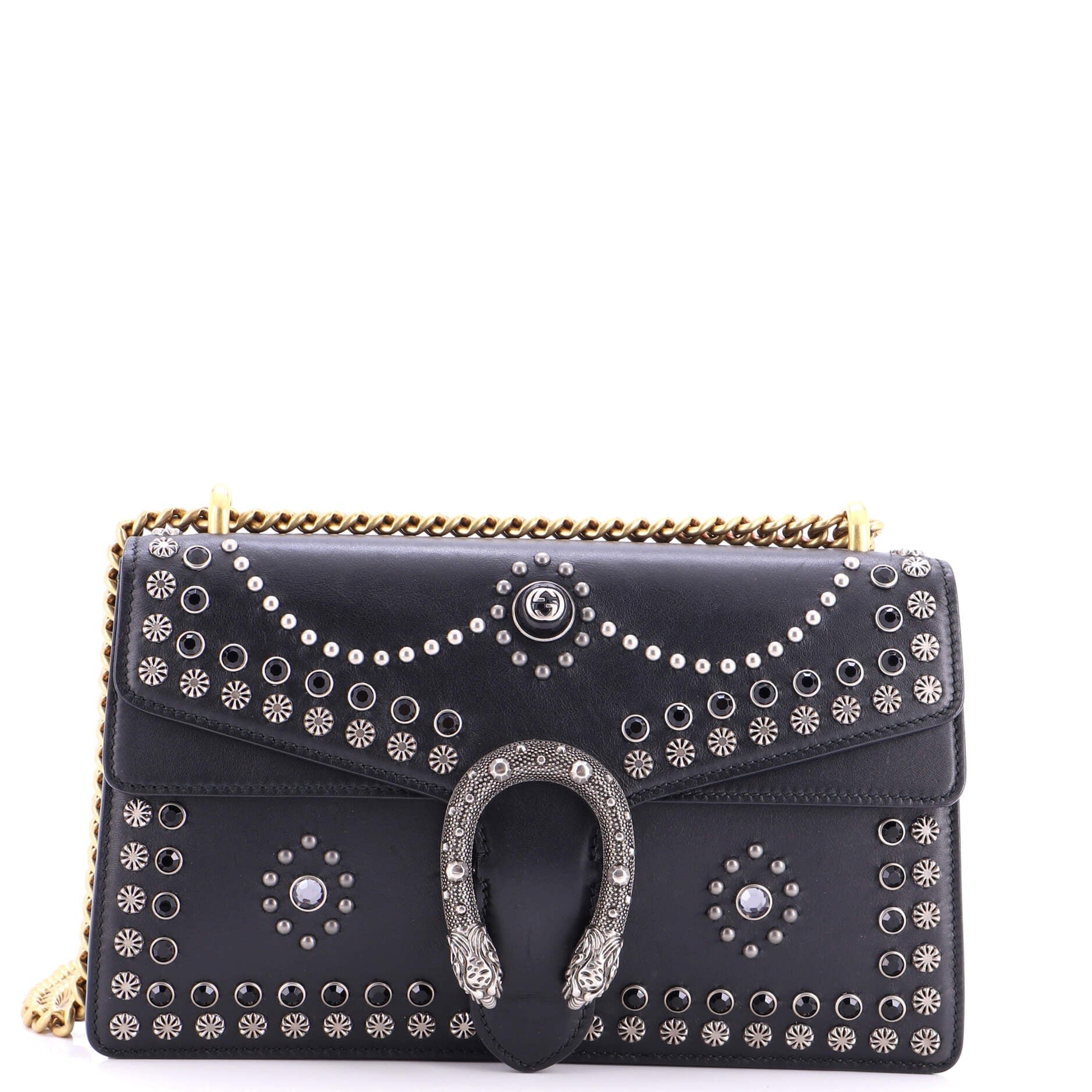 Dionysus Bag Studded Leather Small