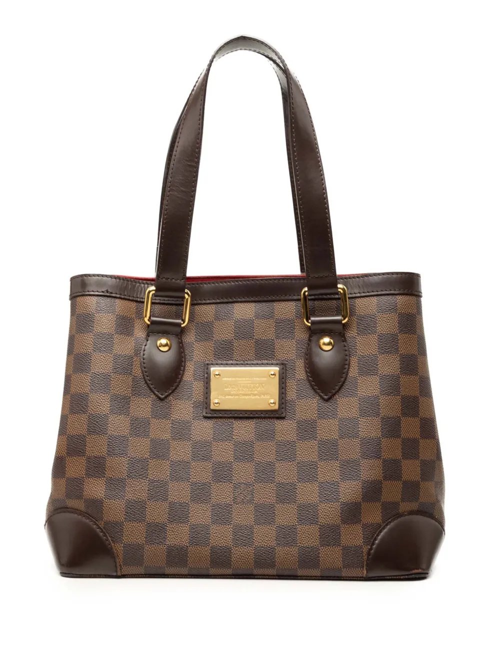 2002 Damier Ebene Hampstead PM tote bag