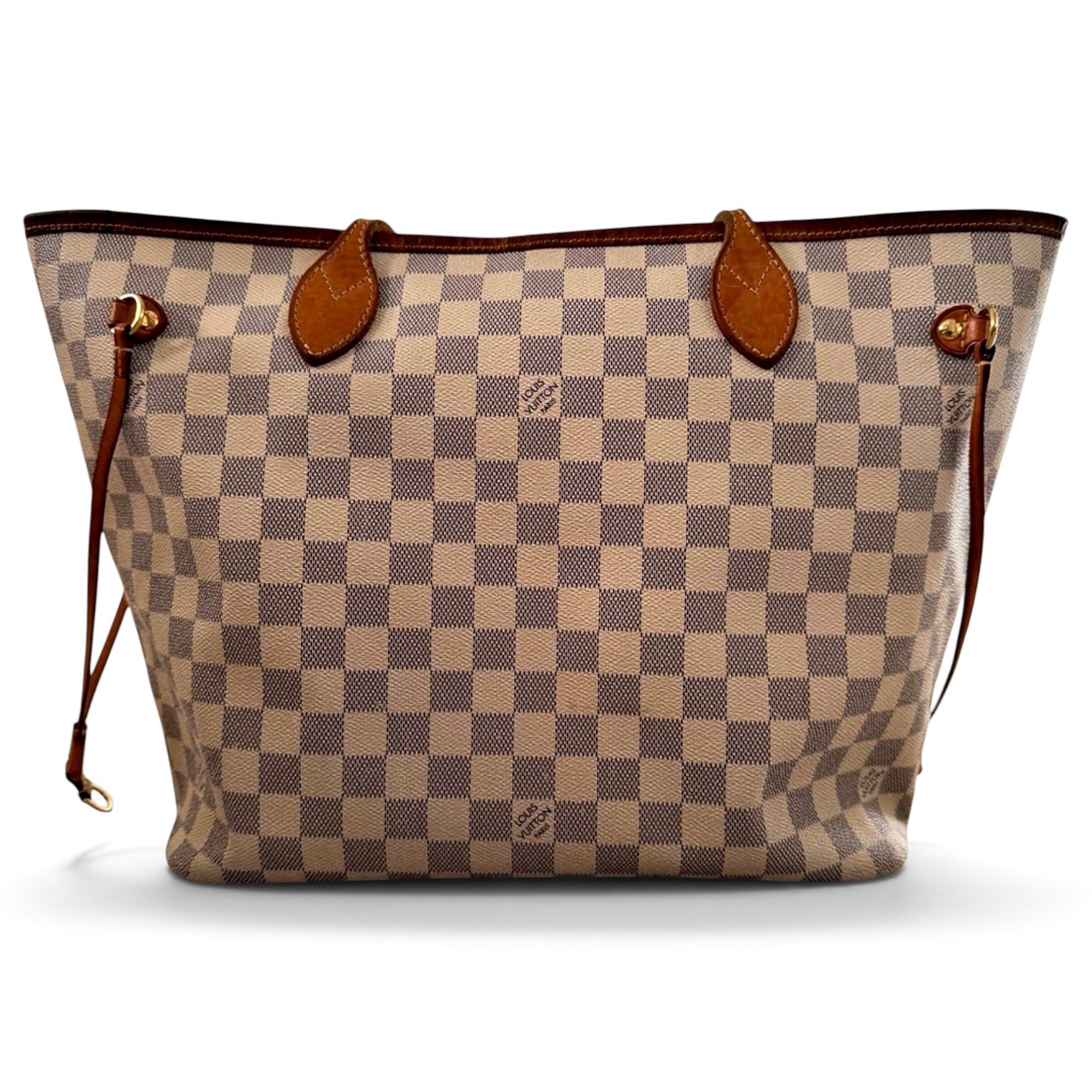Neverfull leather tote