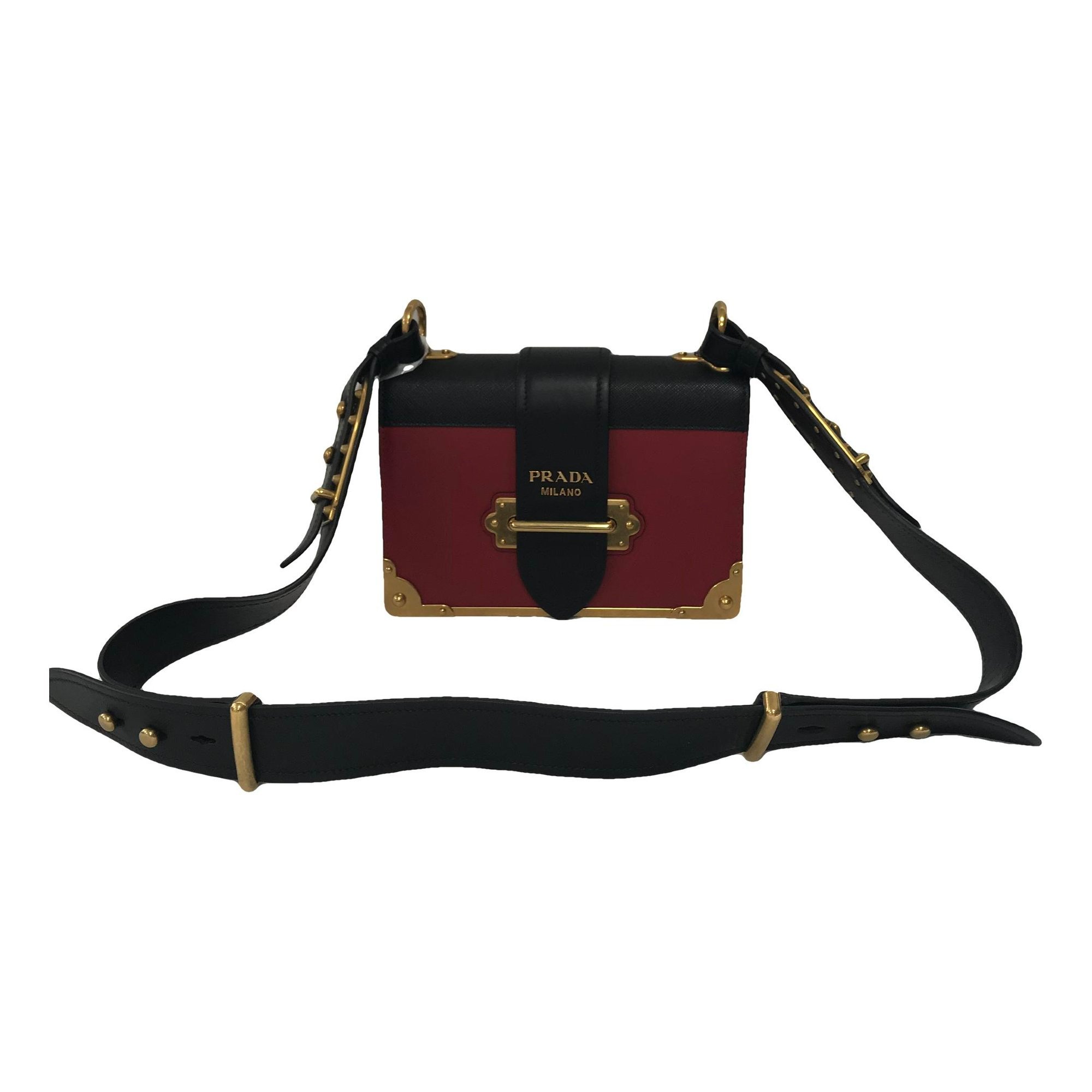 Cahier leather crossbody bag