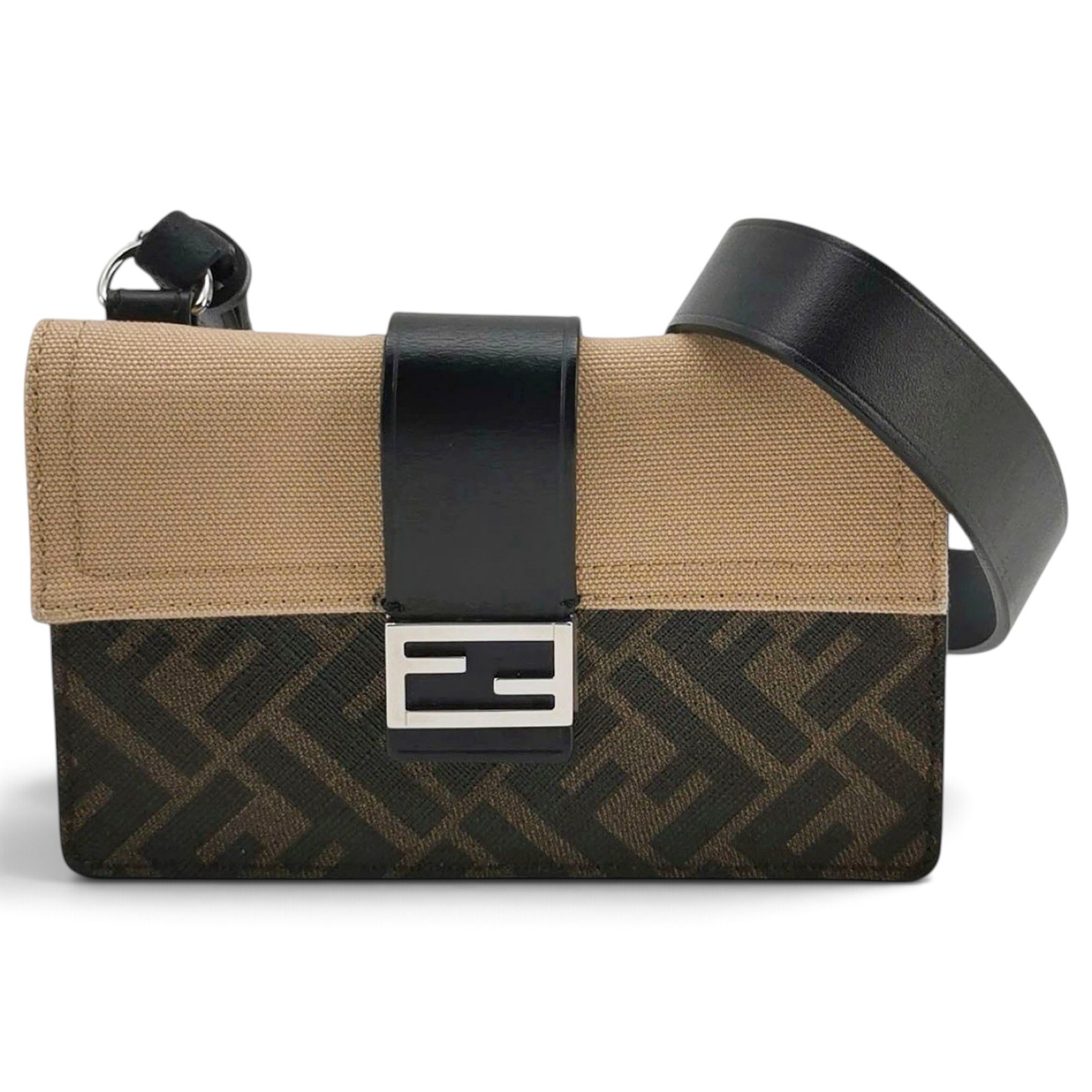 Baguette leather handbag