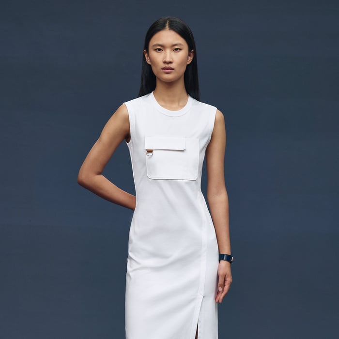 Blanc Robe Longue