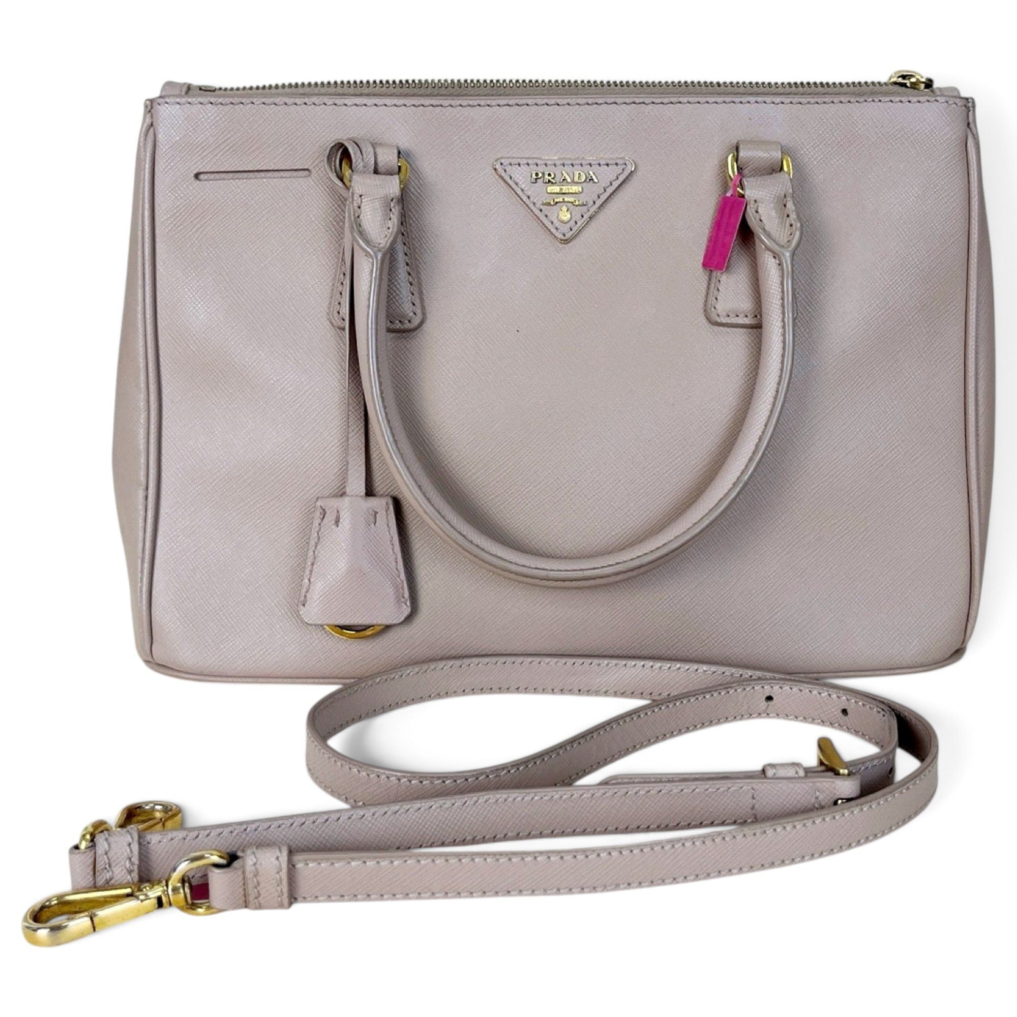 Galleria leather handbag