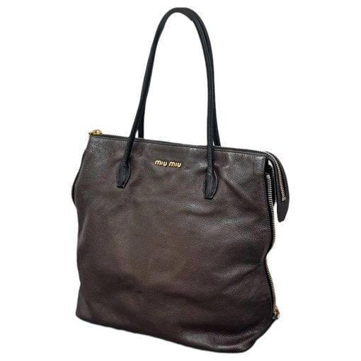 Vitello leather handbag