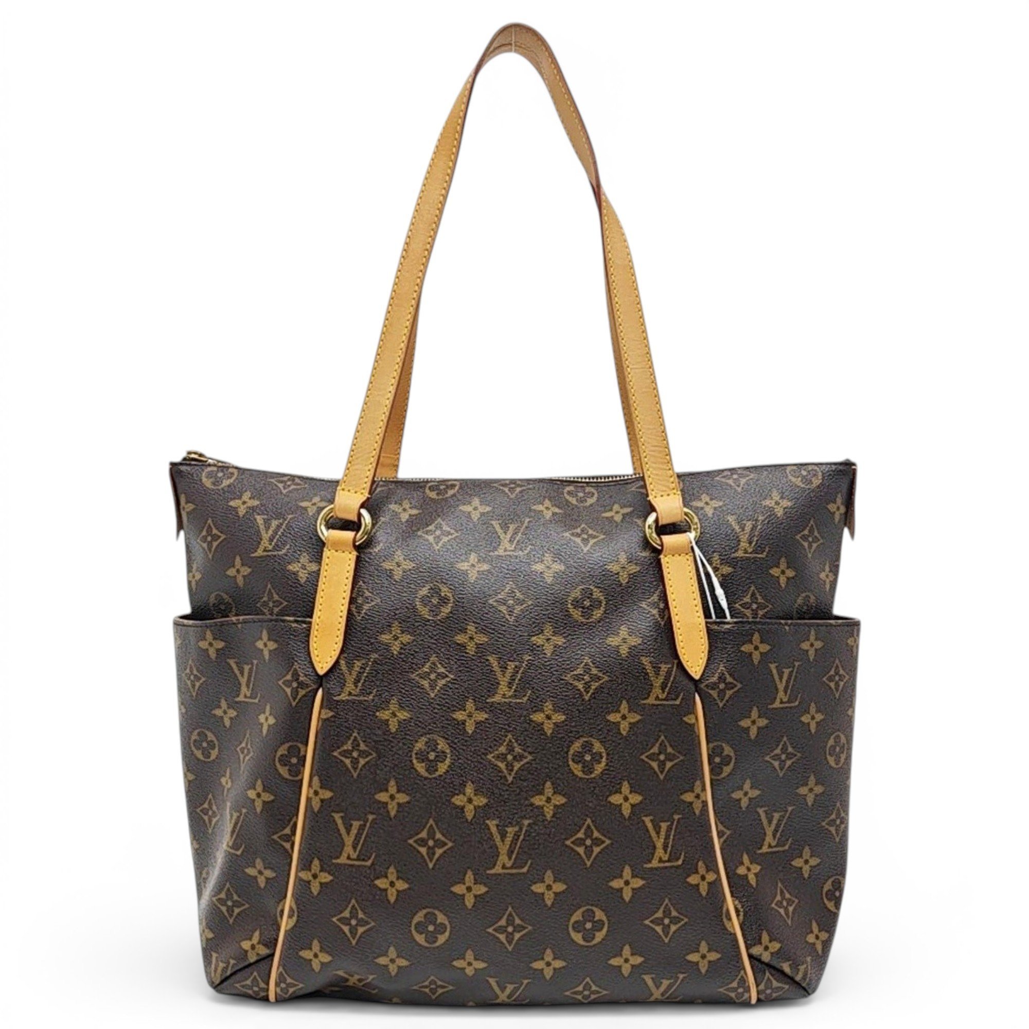 Totally leather handbag