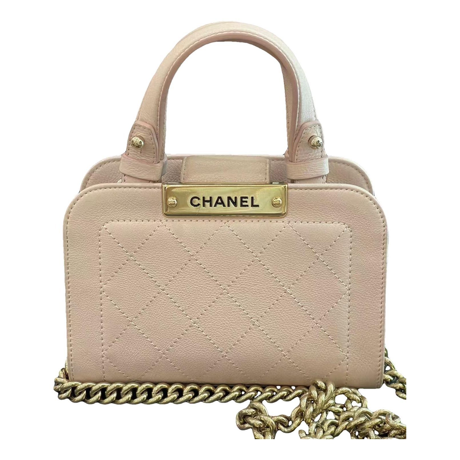 Leather handbag