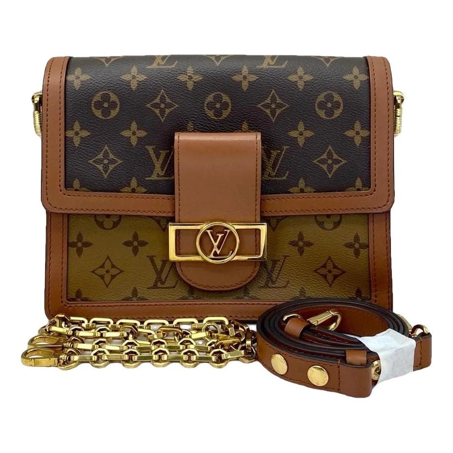 Dauphine leather mini bag